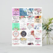 Bijbelkaarten 2x2 20 stuks (Staand voorkant)