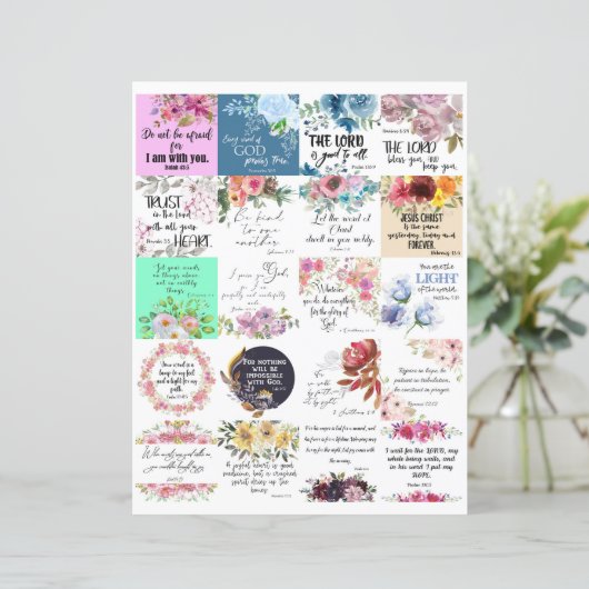 Bijbelkaarten 2x2 20 stuks (Staand voorkant)