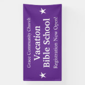 Bijbelkamp banner op maat (Verticaal)
