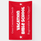 Bijbelkamp banner op maat (Verticaal)