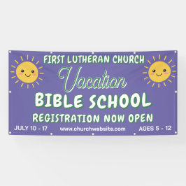 Bijbelkampioenschap Lachende Zon Spandoek