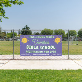 Bijbelkampioenschap Lachende Zon Spandoek