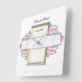 bijbelklok vierkante klok (Hoek)