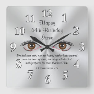  bijbelklokken oogwenk niet gezien vierkante klok