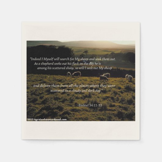 Bijbelkoersen Servet (Voorkant)