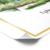 Bijbelkwekerij Decor, Woodland thema kwekerij Foto Afdruk (Hoek)