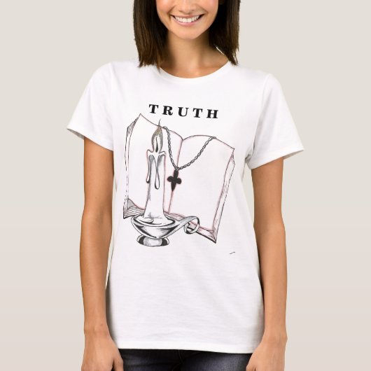 Bijbellentekening/T R U T H T-shirt (Voorkant)