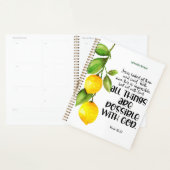 Bijbellenverdraaiing Lemon Planner (Display)