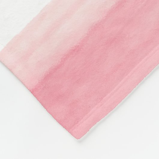 Bijbellenverdraaiing Roze florale flacon Fleece Deken (Hoek)