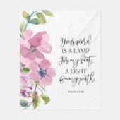 Bijbellenverfloreltje Fleece Blanket (Voorkant)
