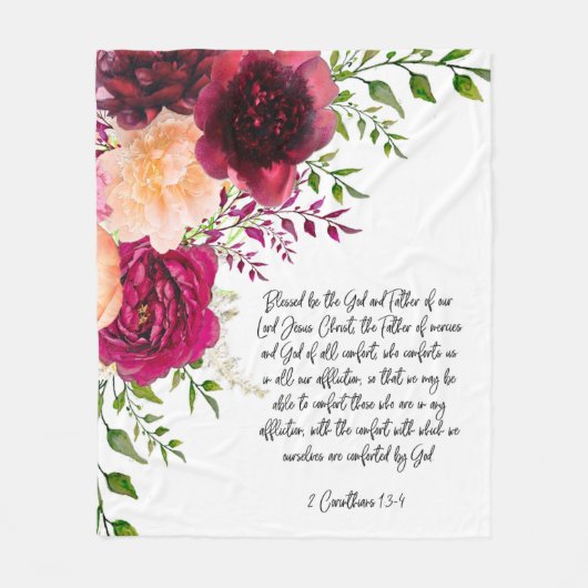 Bijbellenverfloreltje Fleece Blanket (Voorkant)