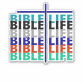 Bijbelleven Sticker (Voorkant)