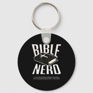 Bijbelnerd christelijke theologiestudent Heilige G Sleutelhanger