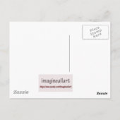 Bijbelpassage, groene bladeren briefkaart (Achterkant)