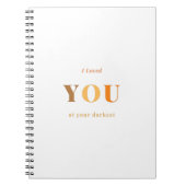 Bijbelprijslijsten | Christelijk vertrouwen | Jezu Notitieboek (Voorkant)