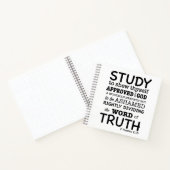 Bijbelprijsopgave 2 Timothy 2:15 Journal Notitieboek (Binnen)