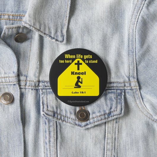 Bijbelprijsopgave Ronde Button 7,6 Cm (In situ)