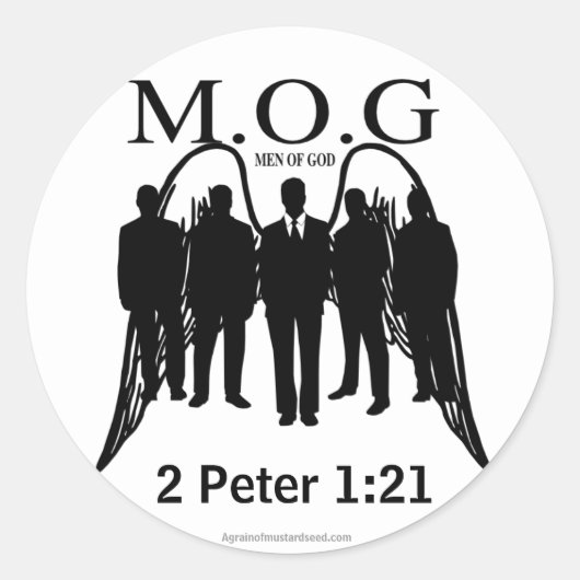 Bijbelprijsopgave Ronde Sticker (Voorkant)