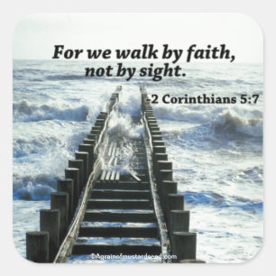 Bijbelprijsopgave Vierkante Sticker