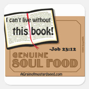 Bijbelprijsopgave Vierkante Sticker
