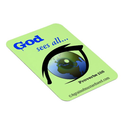 Bijbelprijzen Agrainofmustardseed.com Magneet (Rechterzijde)