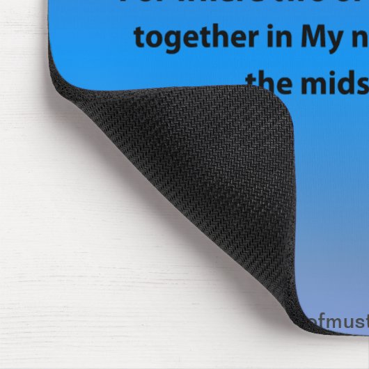 Bijbelprijzen Christelijk Muismat (Hoek)