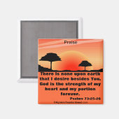 Bijbelprijzen Inspirerend Magneet (Voorkant / Achterkant)