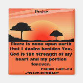 Bijbelprijzen Inspirerend Magneet (Voorkant)