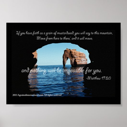 Bijbelprijzen Inspirerend Poster (Voorkant)