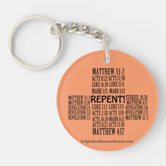 Bijbelprijzen Inspirerend Sleutelhanger (Voorkant)