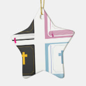 bijbels keramisch ornament (Links)