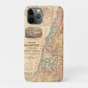 Bijbels-Landen-Kaart-Historisch-Hoesje Case-Mate iPhone Case