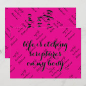 Bijbels Leven Kaart (Voorkant / Achterkant)