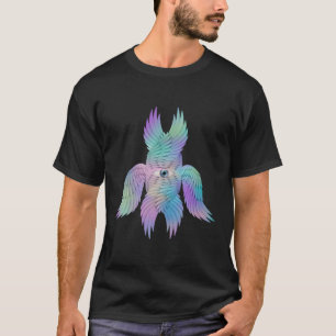 Bijbels nauwkeurige engel regenboog serafijn t-shirt