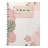 bijbels notitieboek (Voorkant)