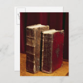 Bijbels van Lord Byron en Augusta Leigh Briefkaart (Voorkant / Achterkant)