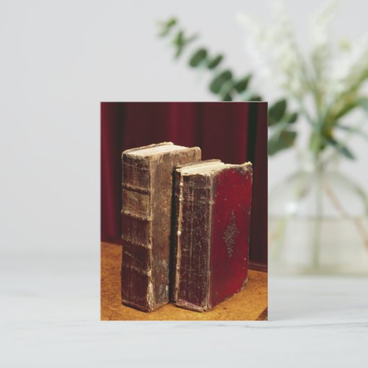 Bijbels van Lord Byron en Augusta Leigh Briefkaart (Staand voorkant)