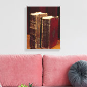 Bijbels van Lord Byron en Augusta Leigh Canvas Afdruk (Insitu (Woonkamer))