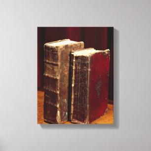 Bijbels van Lord Byron en Augusta Leigh Canvas Afdruk