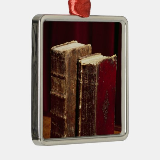 Bijbels van Lord Byron en Augusta Leigh Metalen Ornament (Rechts)