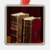 Bijbels van Lord Byron en Augusta Leigh Metalen Ornament (Voorkant)