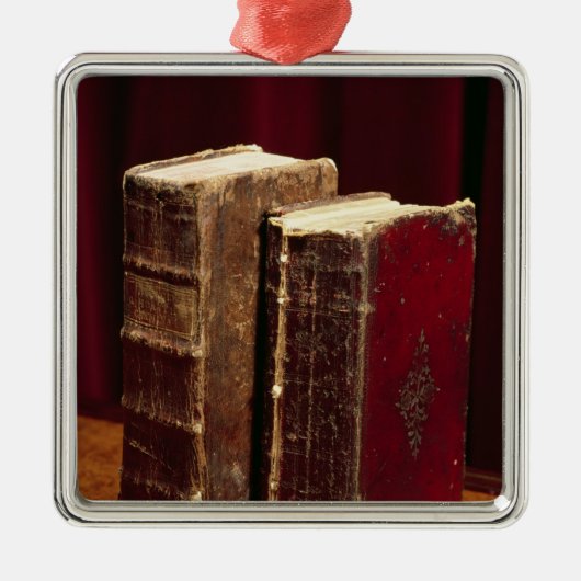 Bijbels van Lord Byron en Augusta Leigh Metalen Ornament (Voorkant)