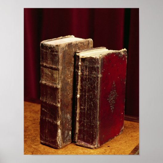 Bijbels van Lord Byron en Augusta Leigh Poster (Voorkant)