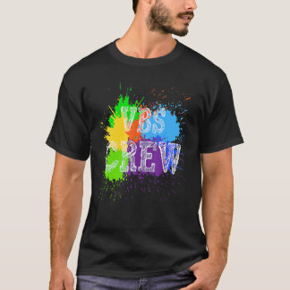 Bijbelschool voor leerlingen/bbs Crew Paint Splatt T-shirt