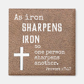 Bijbelscript op Sterkte Proverbs 17:17 Magneet (Voorkant)