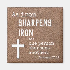 Bijbelscript op Sterkte Proverbs 17:17 Magneet