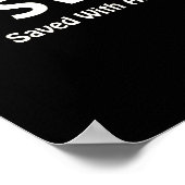 Bijbelscriptgebeugen Poster (Hoek)