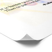 Bijbelscriptgebeugen Poster (Hoek)