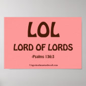 Bijbelscriptgebeugen Poster (Voorkant)