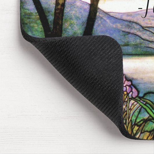 Bijbelscriptie Christelijke inspiratie Muismat (Hoek)